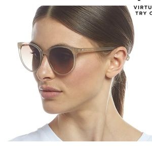 LeSpecs Armada Clear Quartz Sunglasses